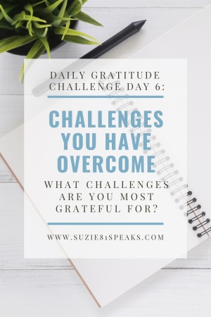 Daily Gratitude Challenge What challenges are you most grateful for